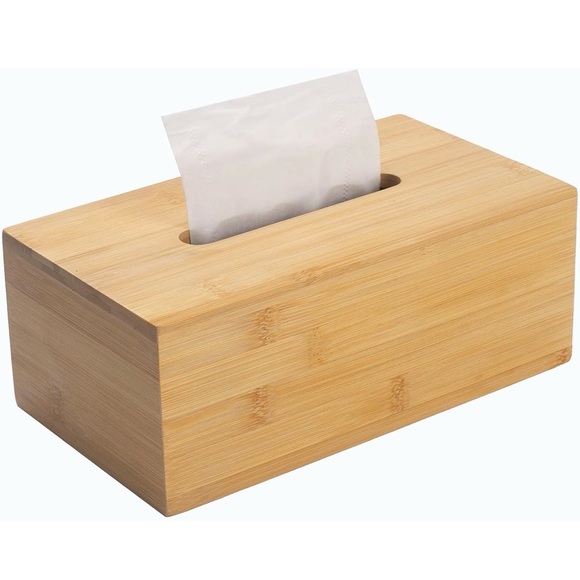 Tissue Box Cover, Rectangular Tissue Box Holder - Picture 1 of 8